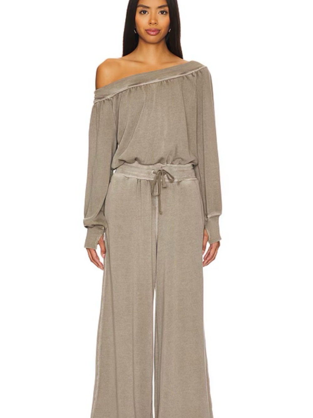 Free People One to beat onsie CORAL